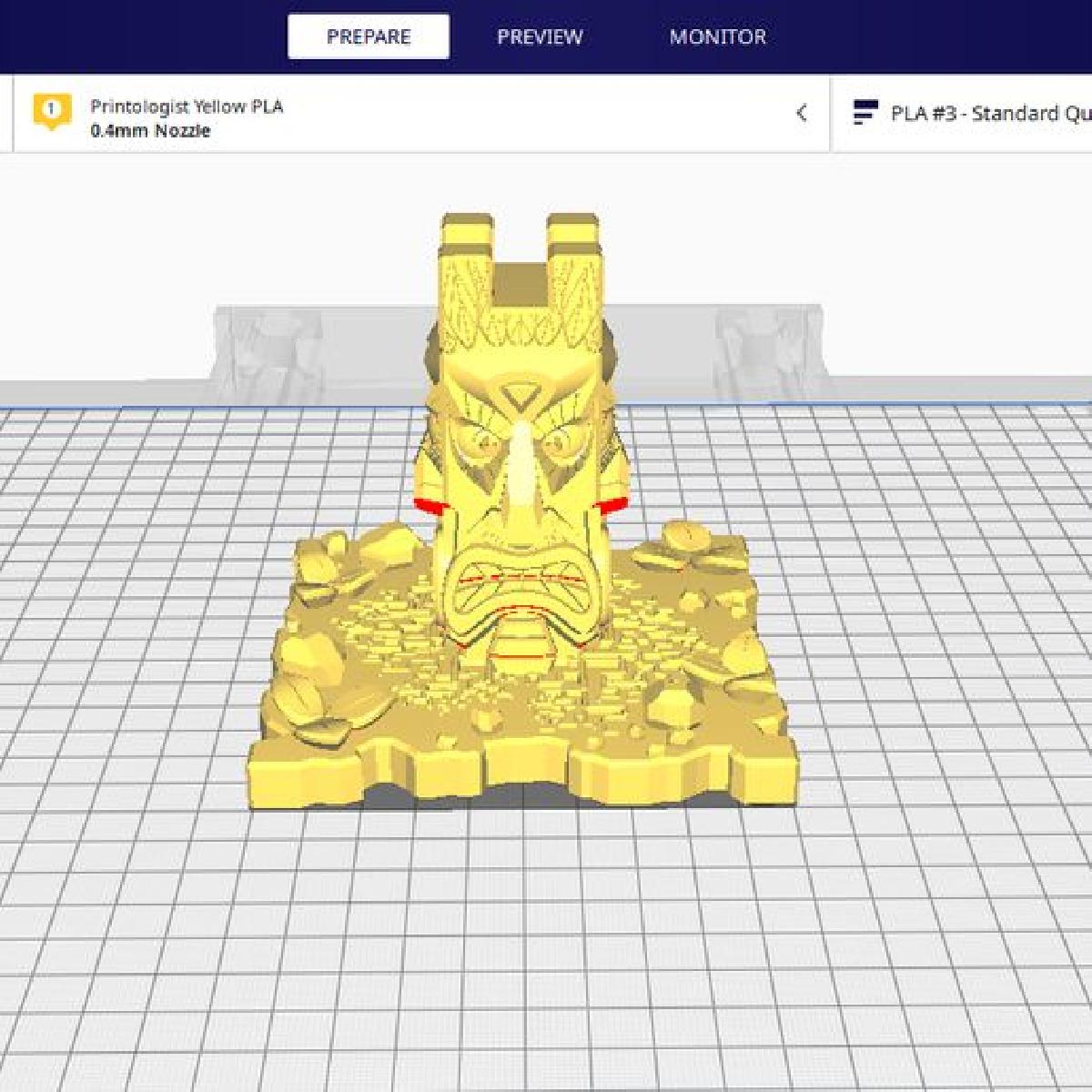 MINGDA Cura 4.8+ Perfis para Rock3/Pro, D2, D3/Pro, D4/Pro