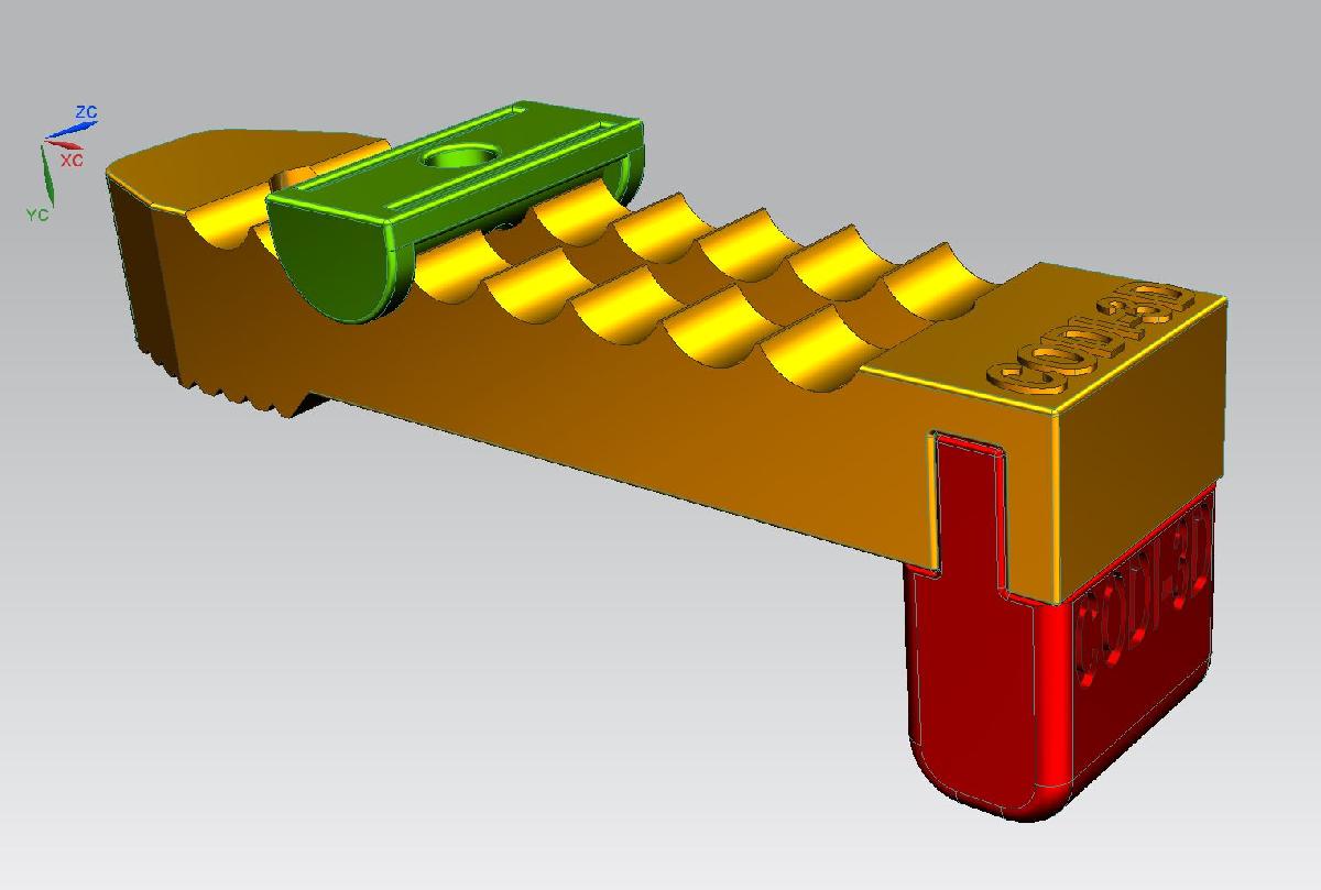CNC morsetto modular de mesa (d. 6mm.) rev.003