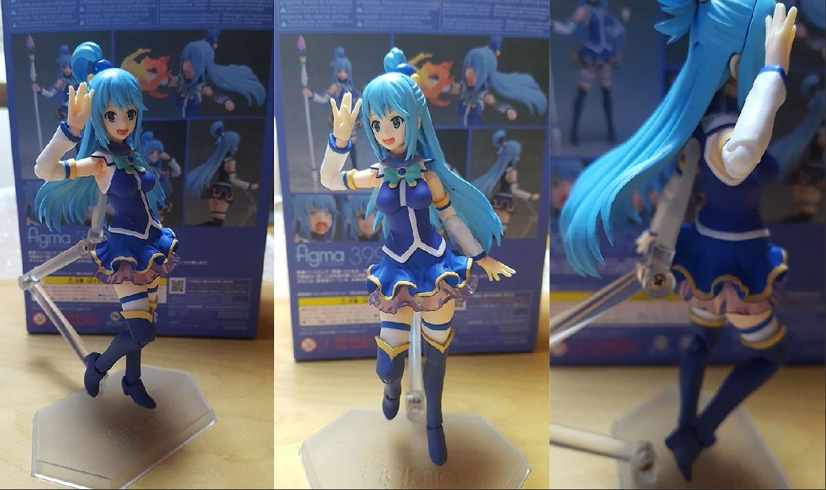 Adaptador de suporte Figma para figuras com cabelo longo