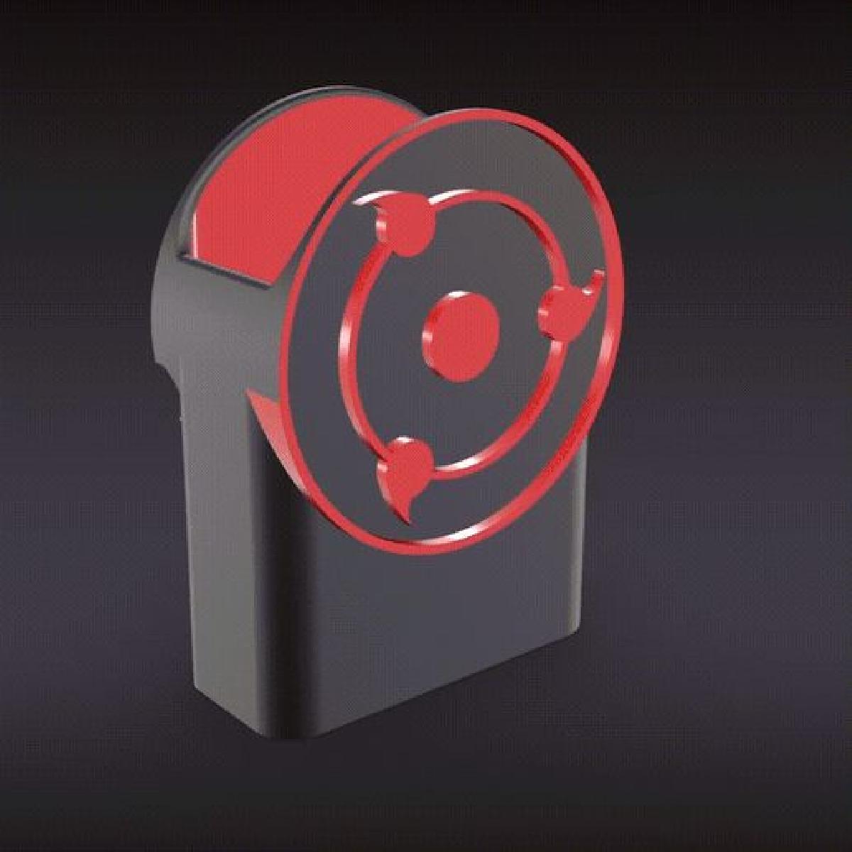Porta lapis Uchiha Sharingan