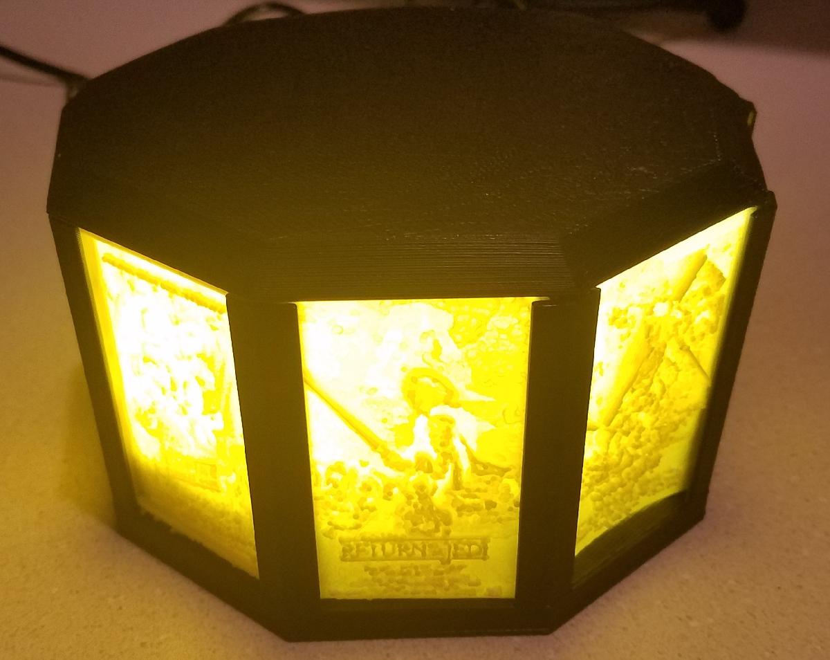Lampada de Lito paine do Poster de Star Wars