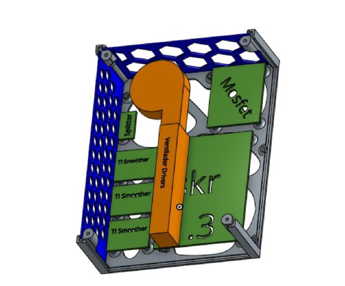 Caixa eletronica SKR 1.3 Mosfet Tlsmoother DualZ