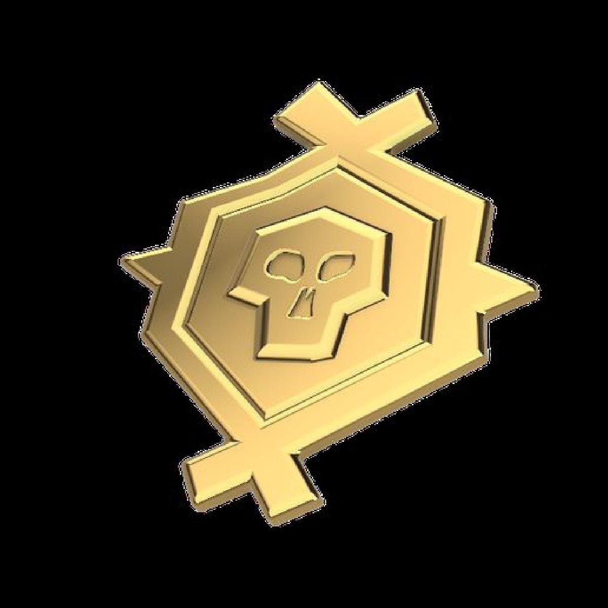Emblema de Pata de Lobo Lendaria de Sea of Thieves