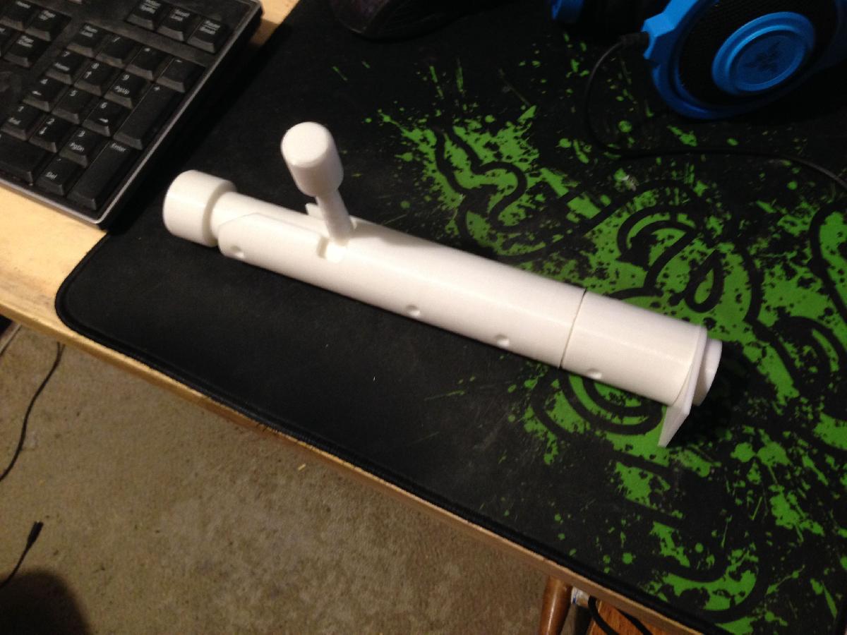 Acao de Barnard S. Adereco para usar para testar ajuste de estoques/chassis.