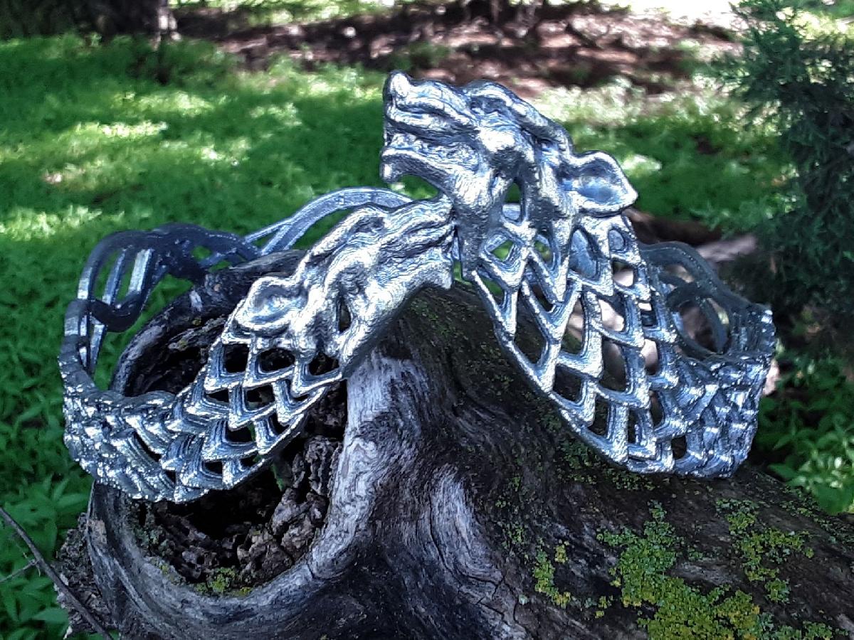 Fantasia da Coroa do Lobo Gigante de Sansa Stark no Final de Game of Thrones