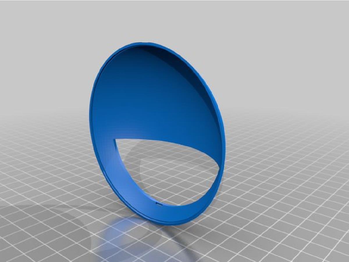 Capsula de foguete com mecanismo de implantacao de paraquedas.