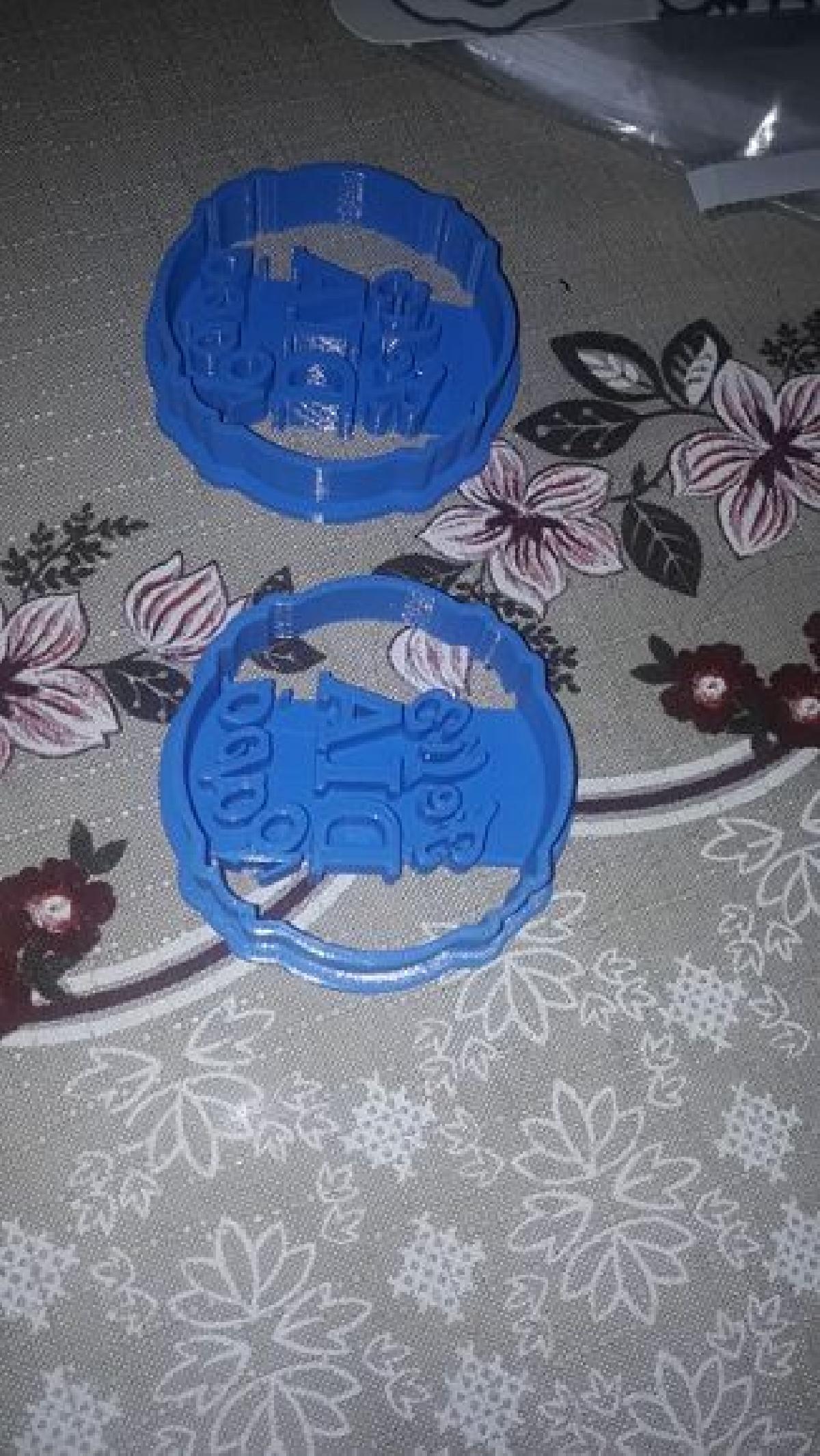 Feliz Dia dos Pais molde para biscoitos.