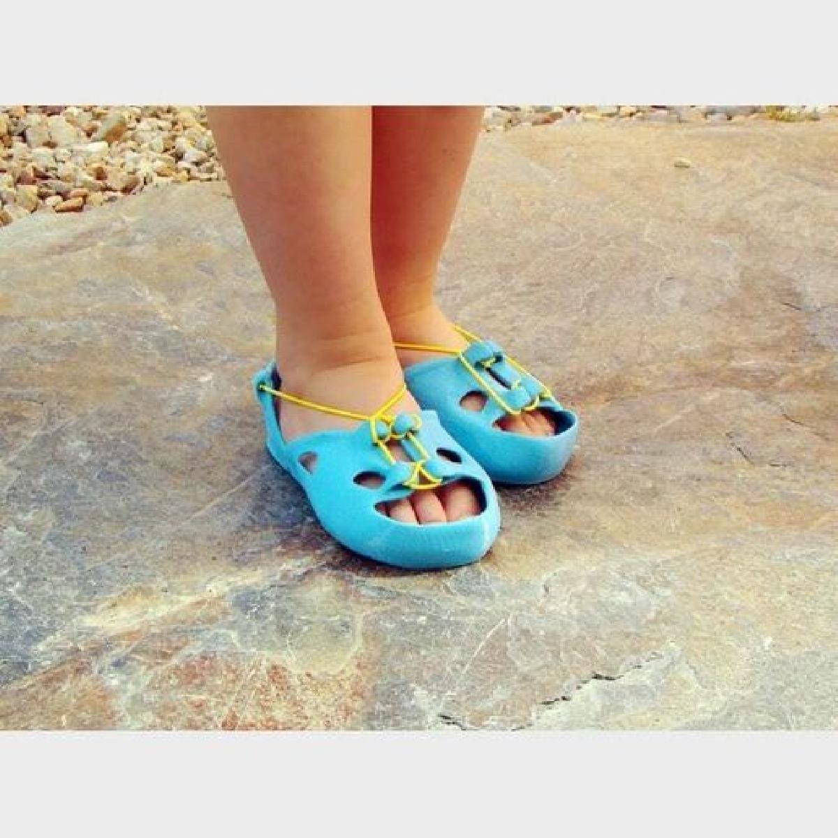 Sandalias 3D com Cadarco (Para Criancas)