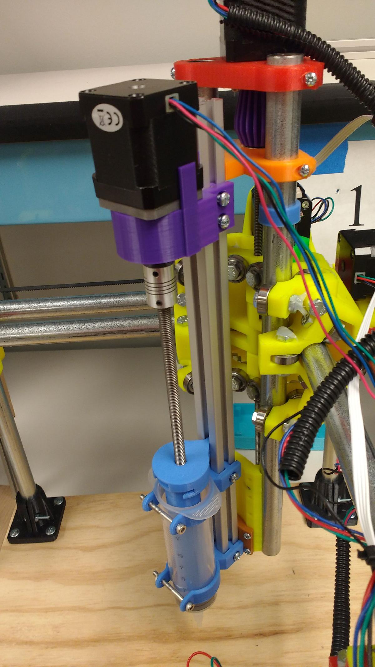 Extrusora de Seringa MPCNC/MPCNC Mini