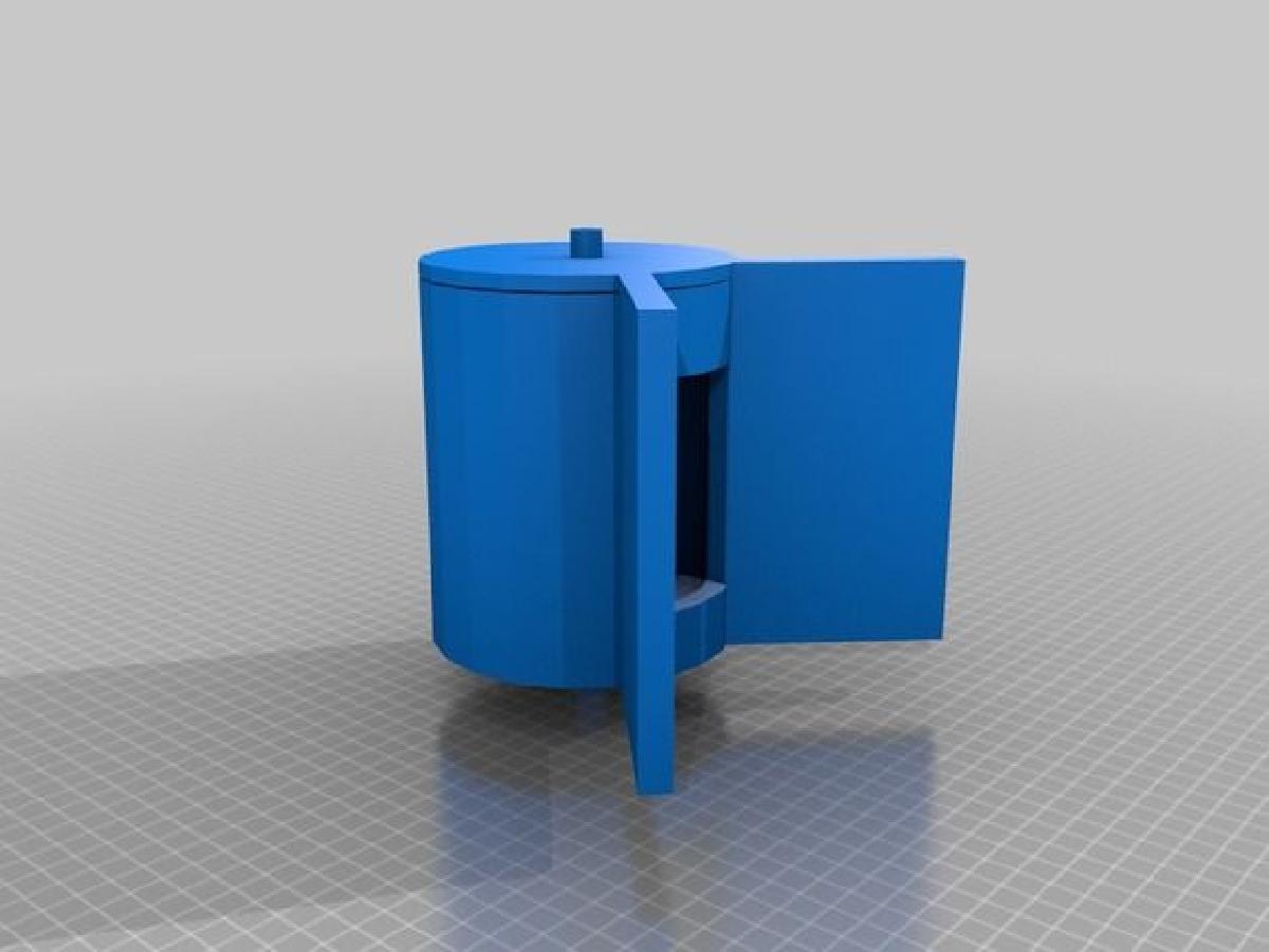 Comedouro para caes com motor de passo 28BYJ 48