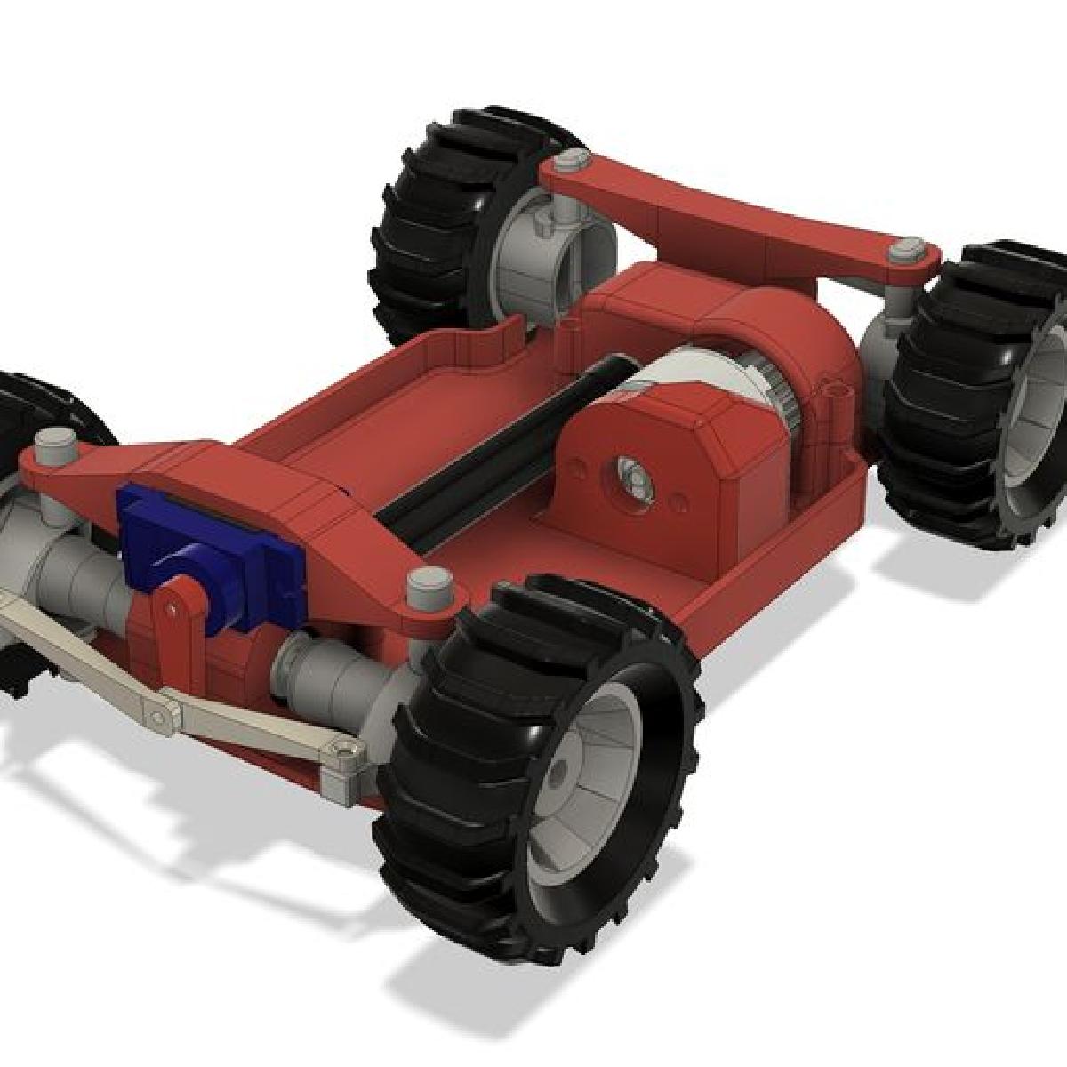 CARRO RC MINI IMPRESSO EM 3D por El1as.F