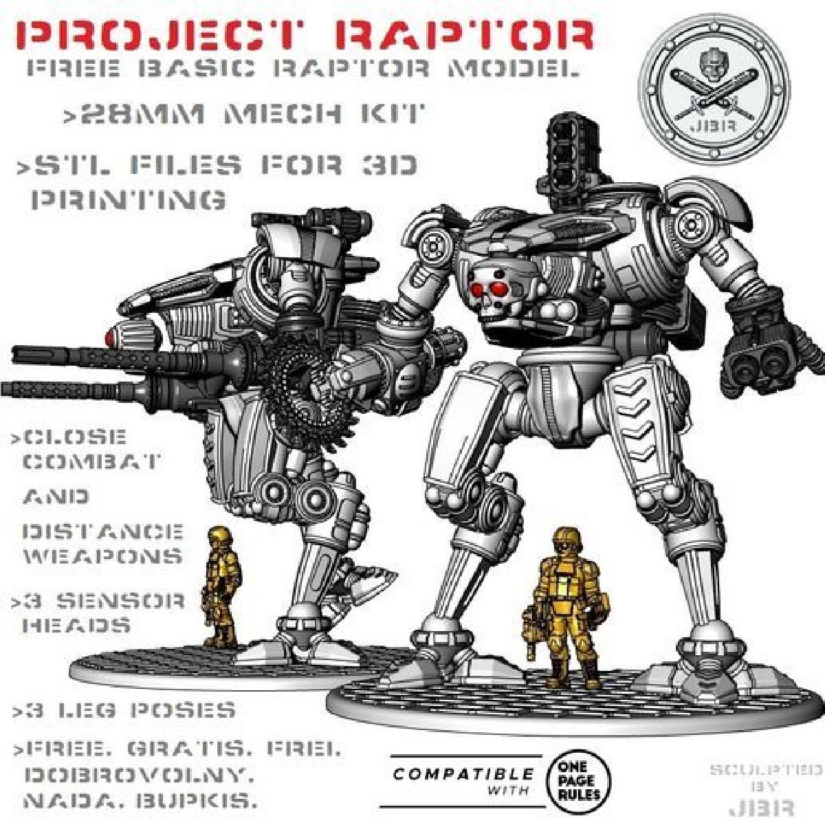 Projeto Raptor Gratis   O Raptor Basico