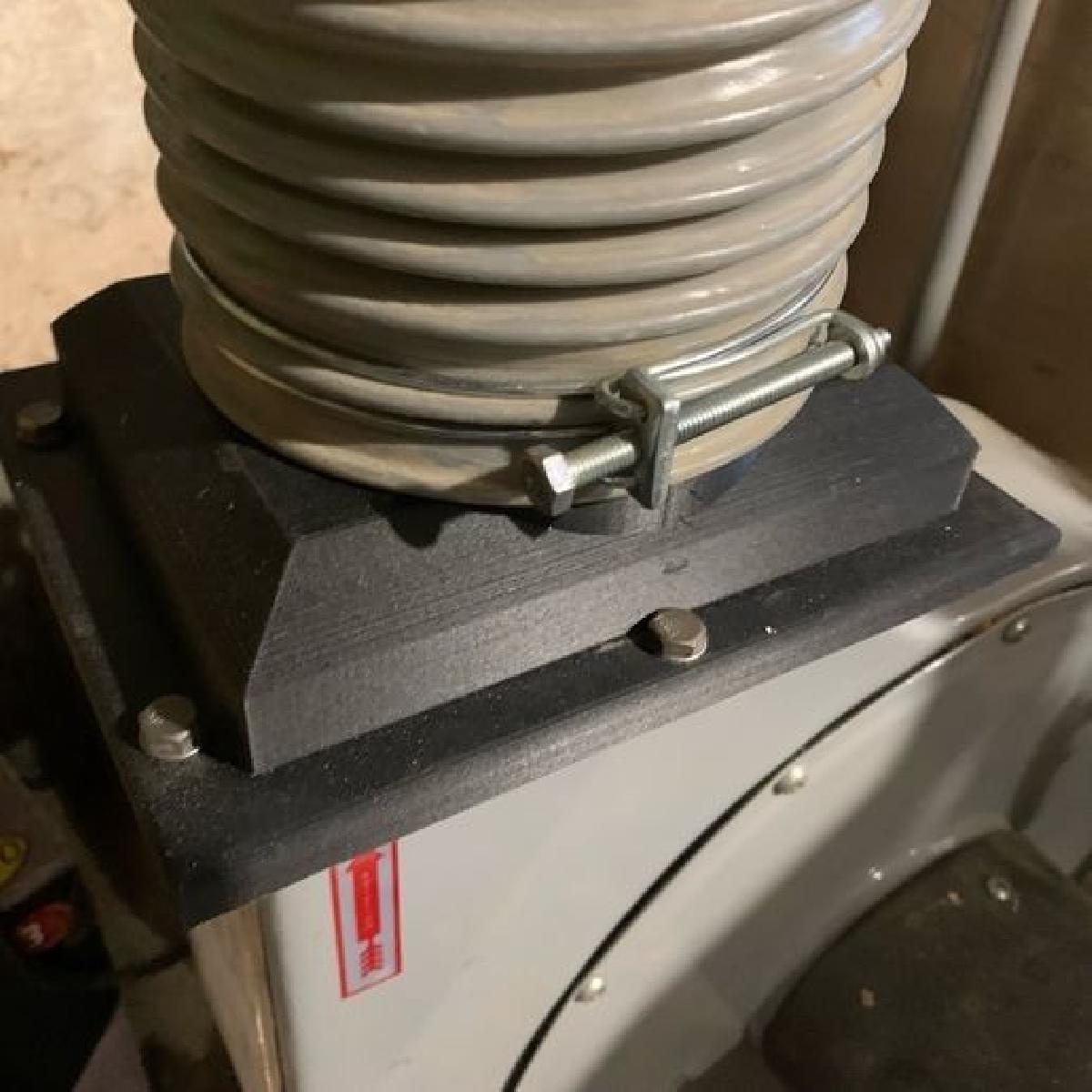 tampa de turbina de succao FM300 124mm