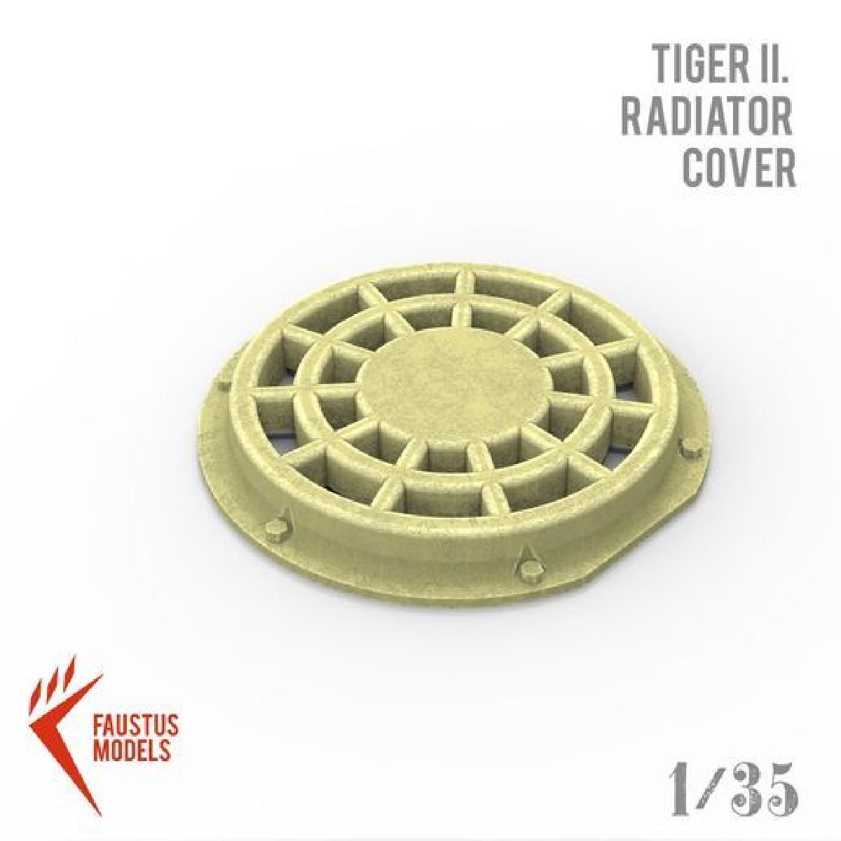 CAPA DO RADIADOR TIGER II IMPRESSAO 3D