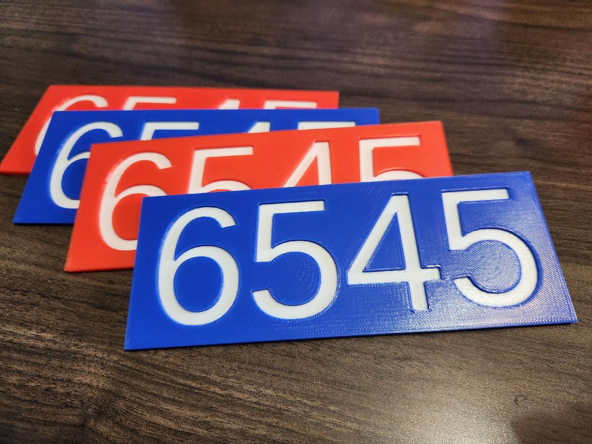 Numeros de robos FTC 2024
