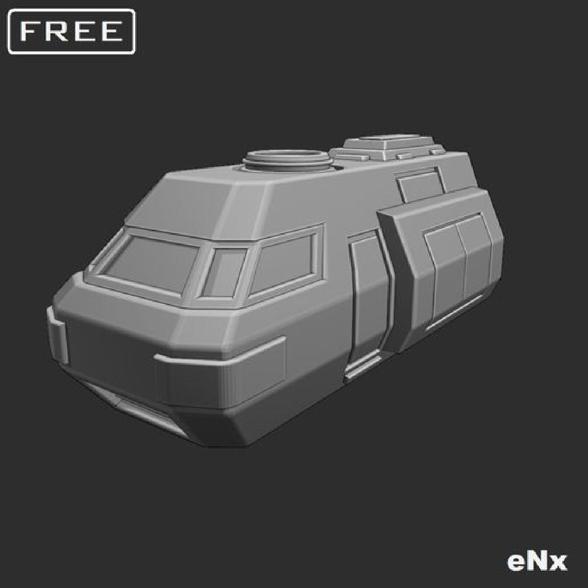 NAVE ESPACIAL   Onibus Leve   CT 10 (ESCALA 1/250)