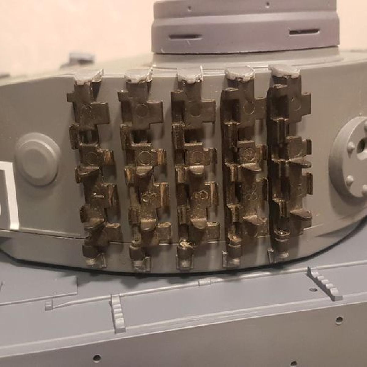 Suportes de link de trilho sobressalente para torre do Tiger 1/16