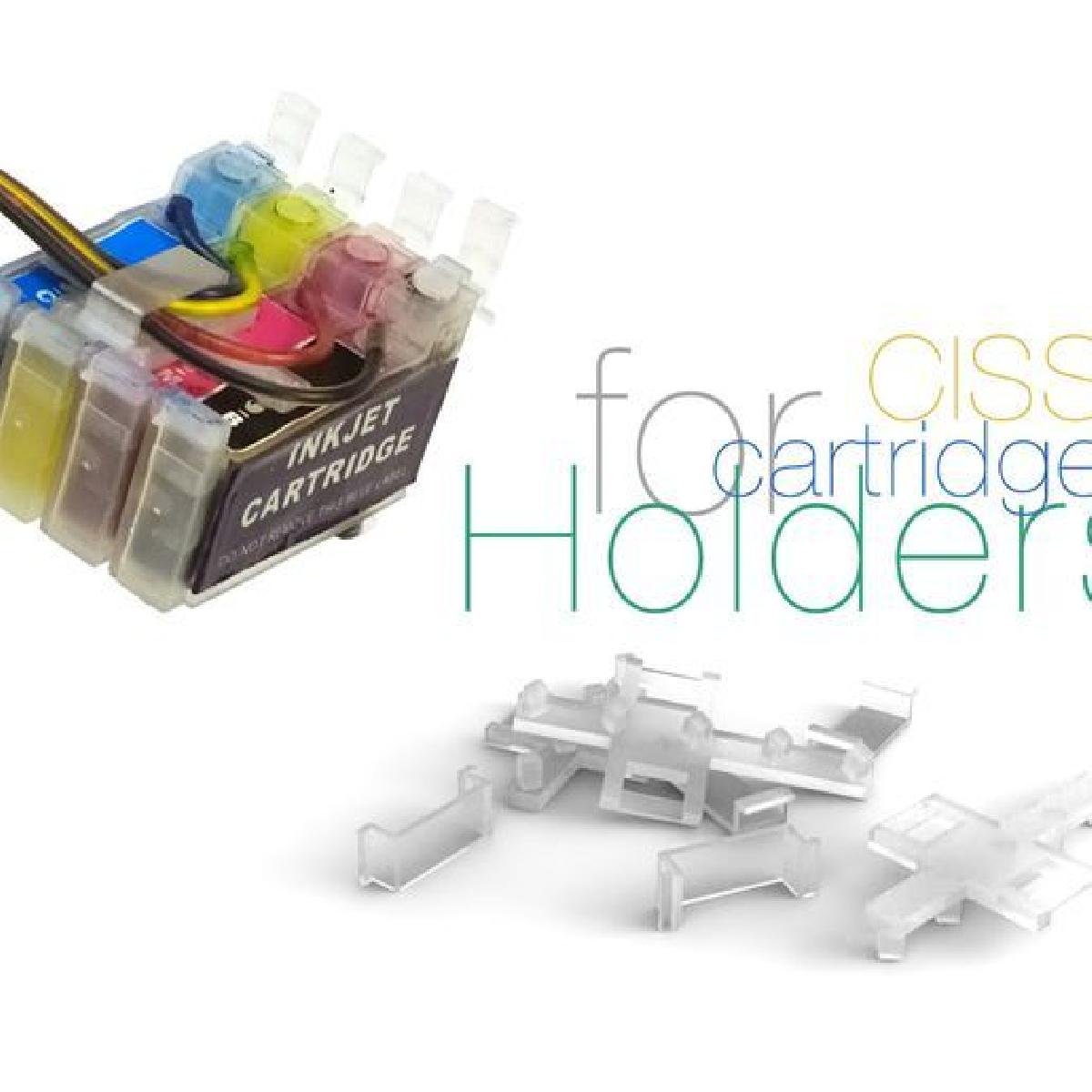 Suportes para cartuchos CISS e cabo de tinta CISS
