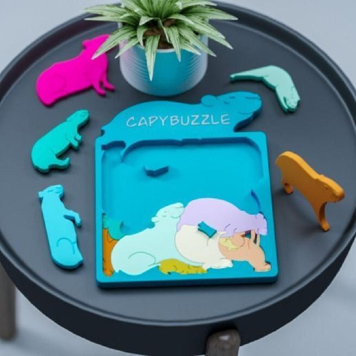 CapyBuzzle – O Enigma Definitivo da Capivara!