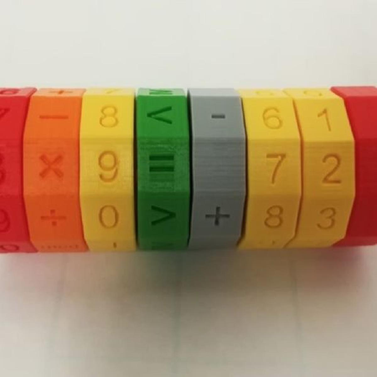 Spinner Aritmetico Extensivel, Spinner Matematico, Varinha Matematica, Snap Spinner