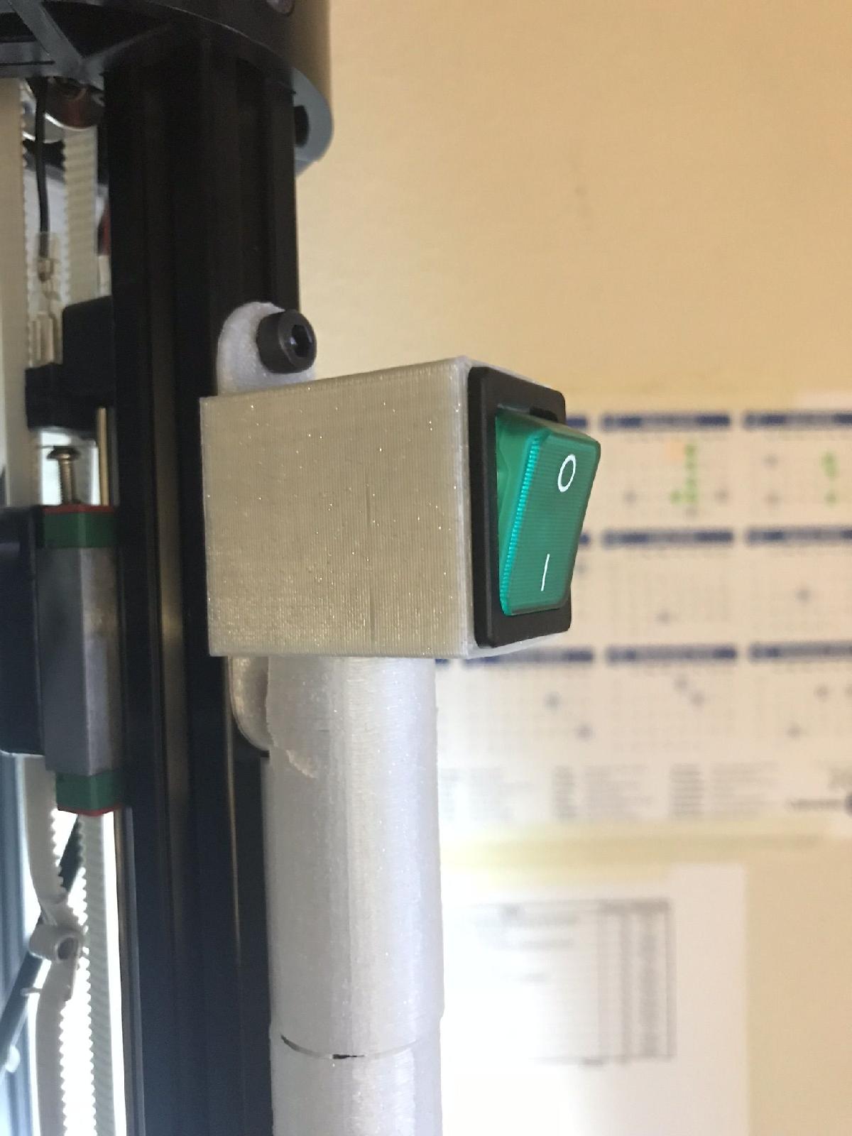 Perfil 20x20 do switch