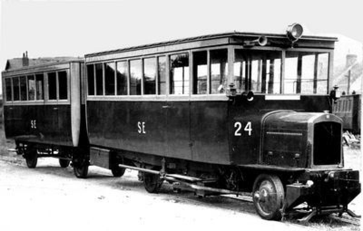 Trem de passageiros diesel Metrico DeDion