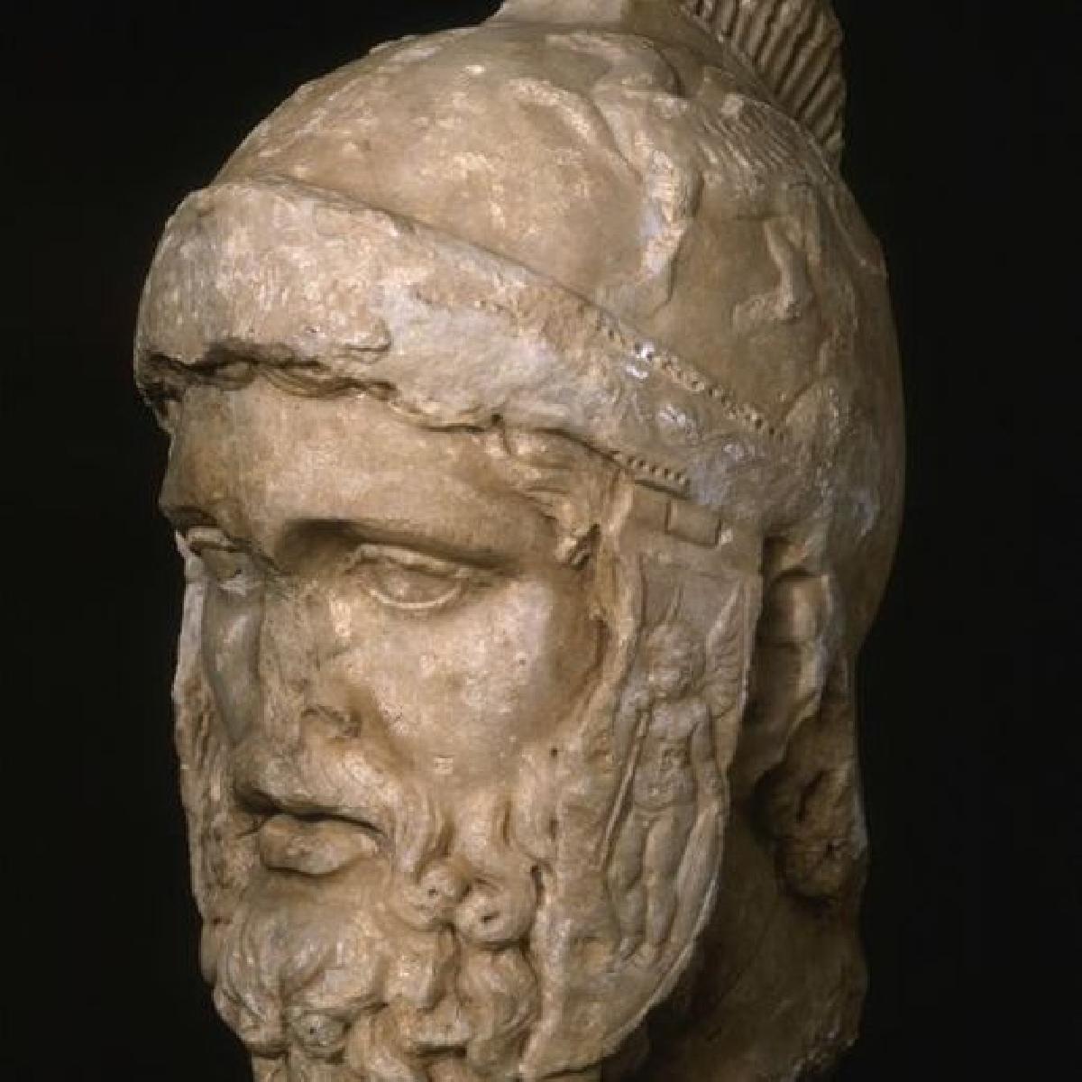Cabeca de Marte, seculo II d.C.