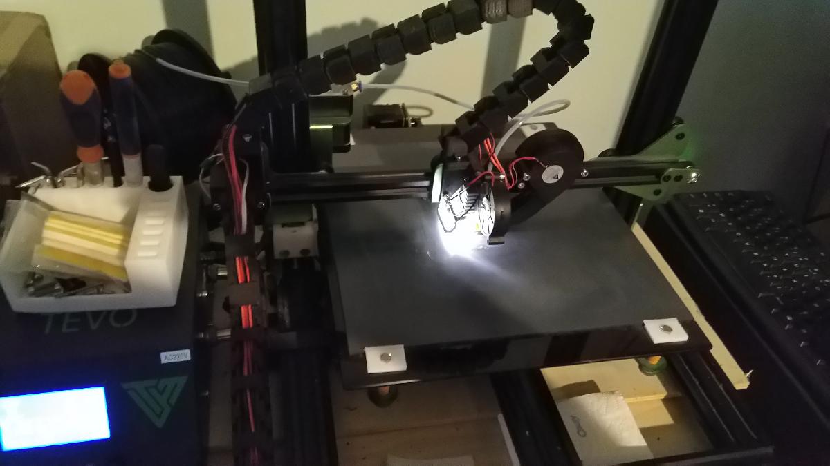 V2 Kit de gerenciamento de cabos XZ Tevo tornado