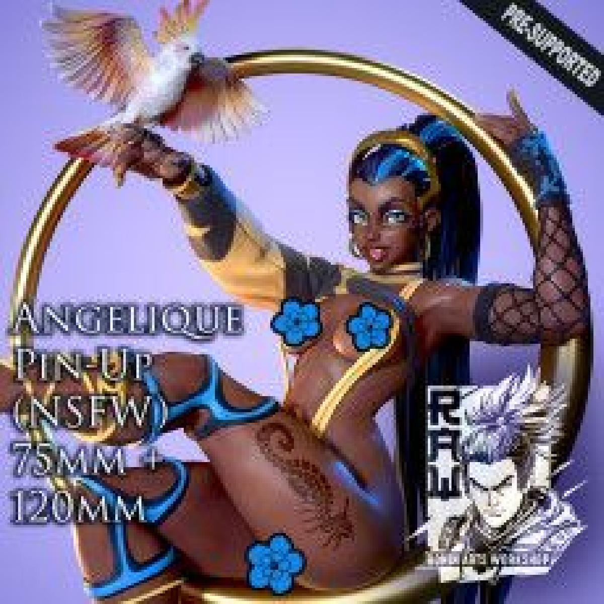 Angelique (NSFW) Pin Up 75 e 120mm