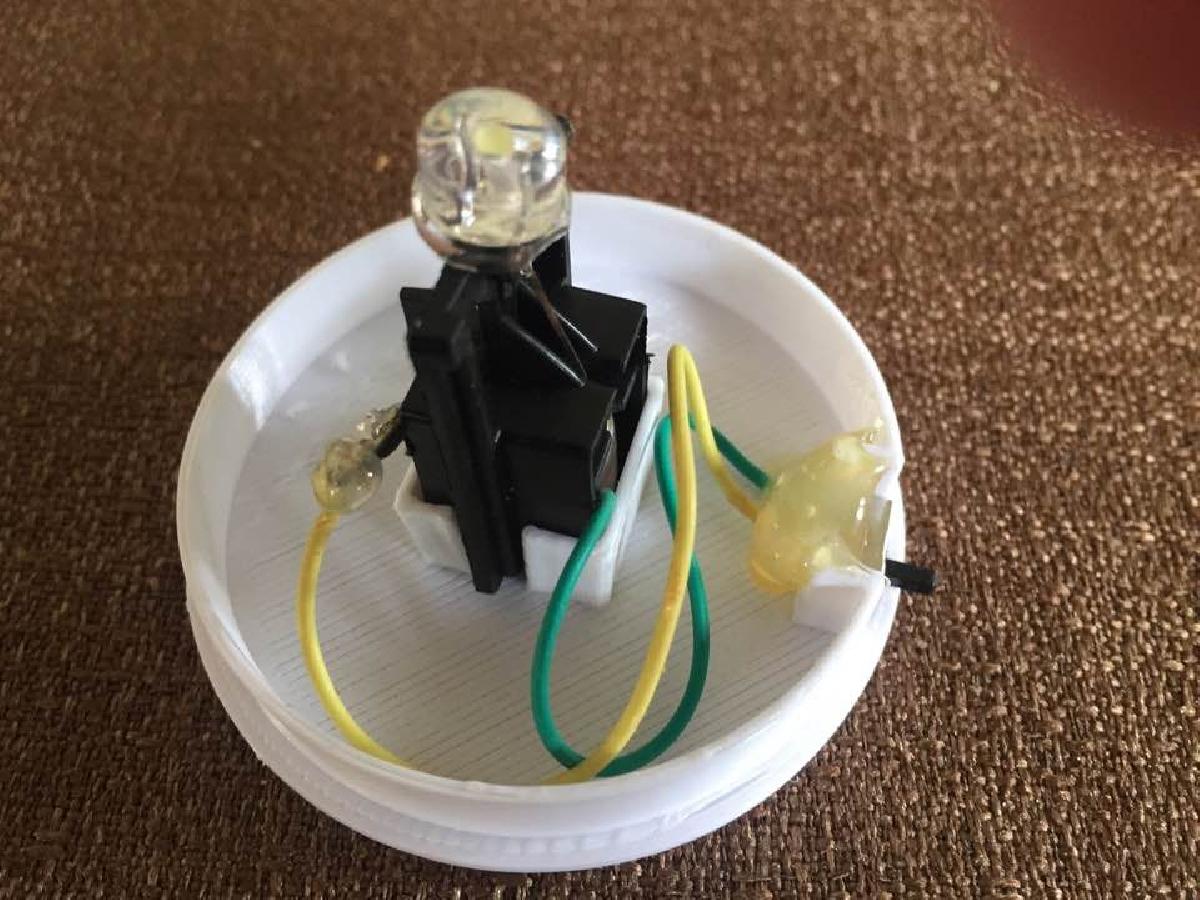 Base de LED para Lua Cheia 105mm