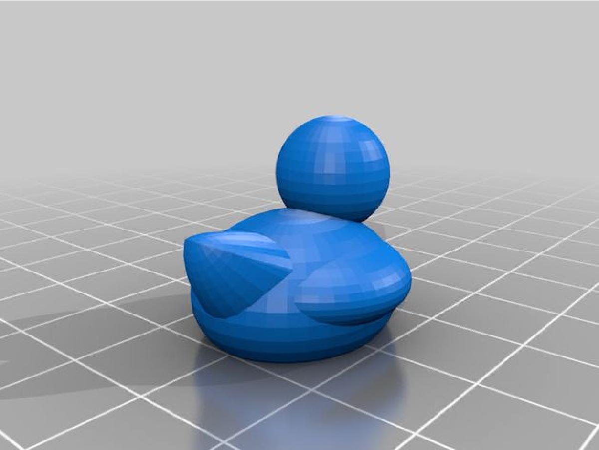 Pato facil de imprimir