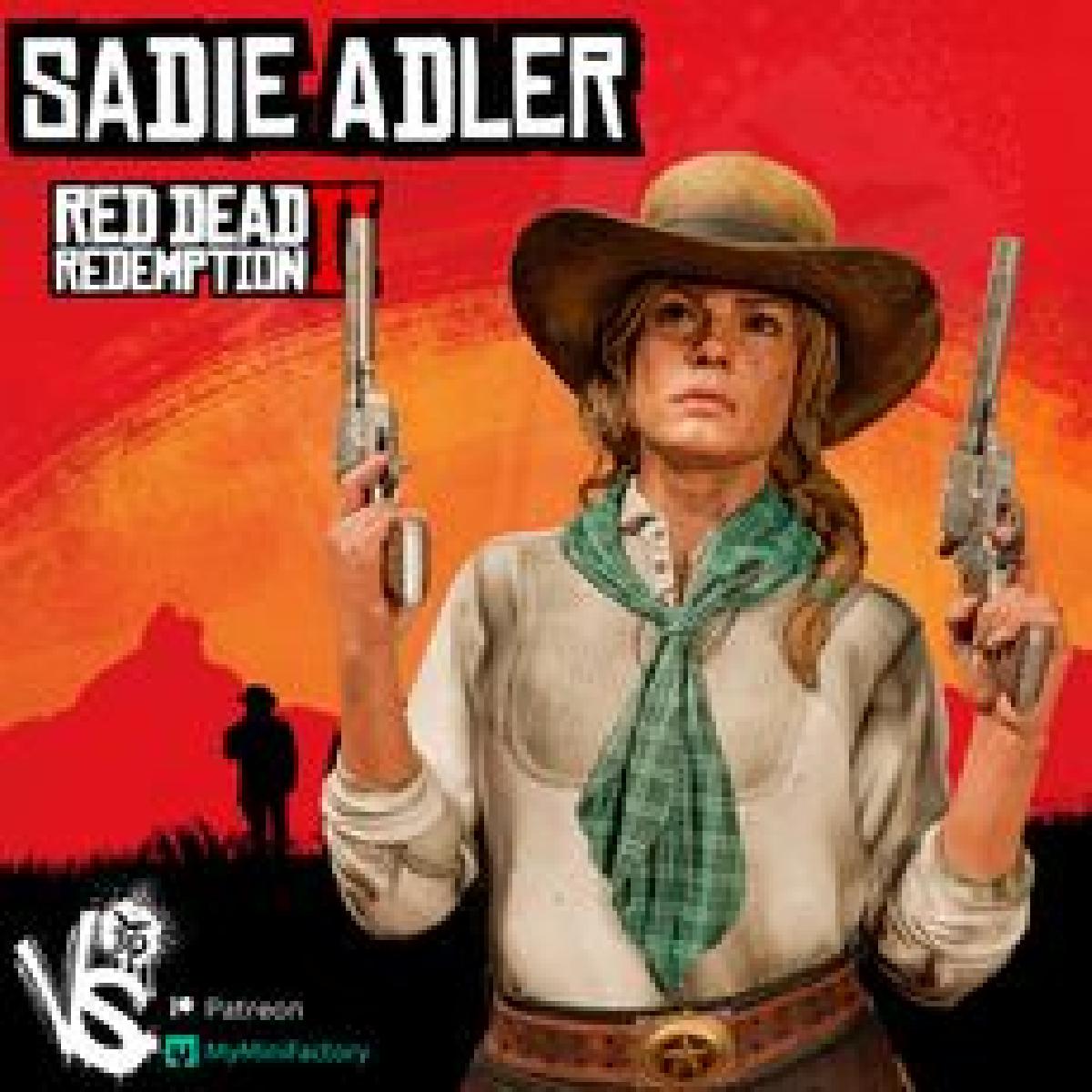 Arte de fa da Sadie Adler RDR2