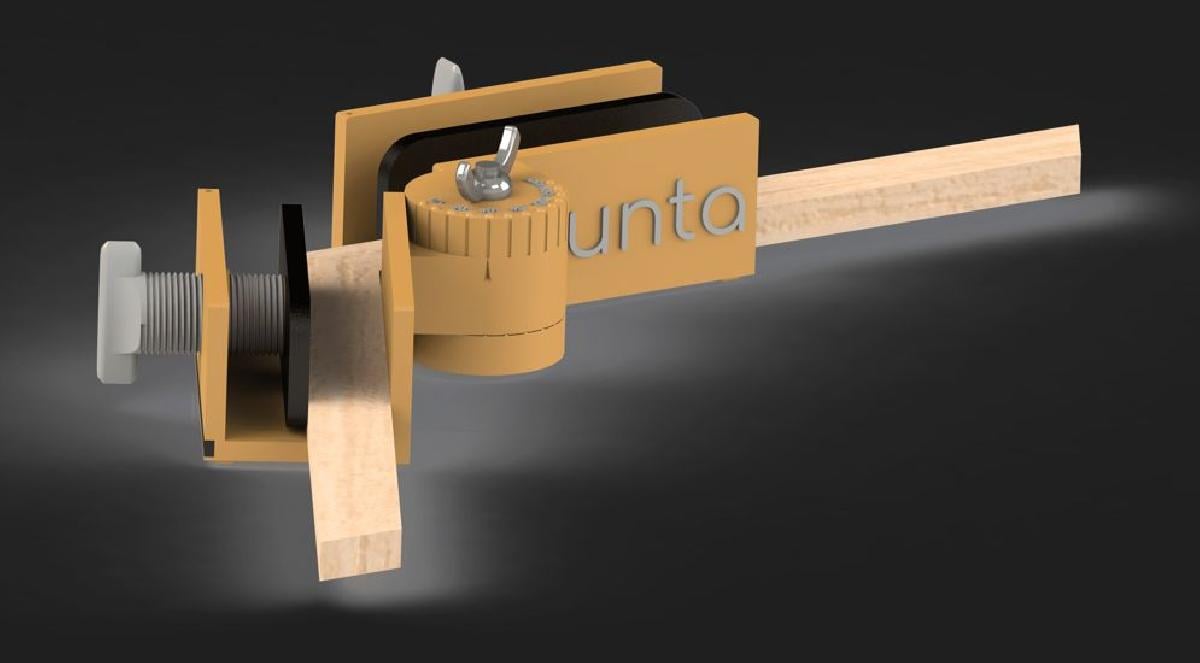 YUNTA. Suporte para armar marcos.