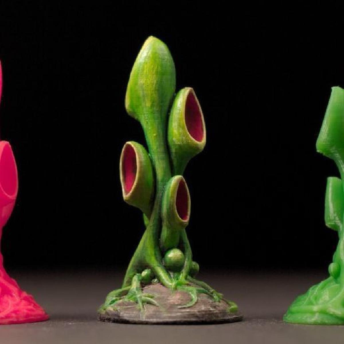 Planta de mesa: Vegetacao Alienigena 01
