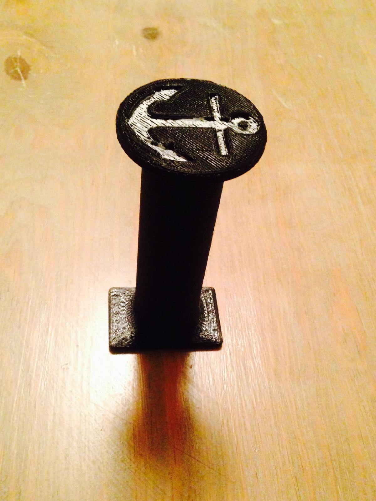 Suporte para Papel Higienico (Tema Pirata)