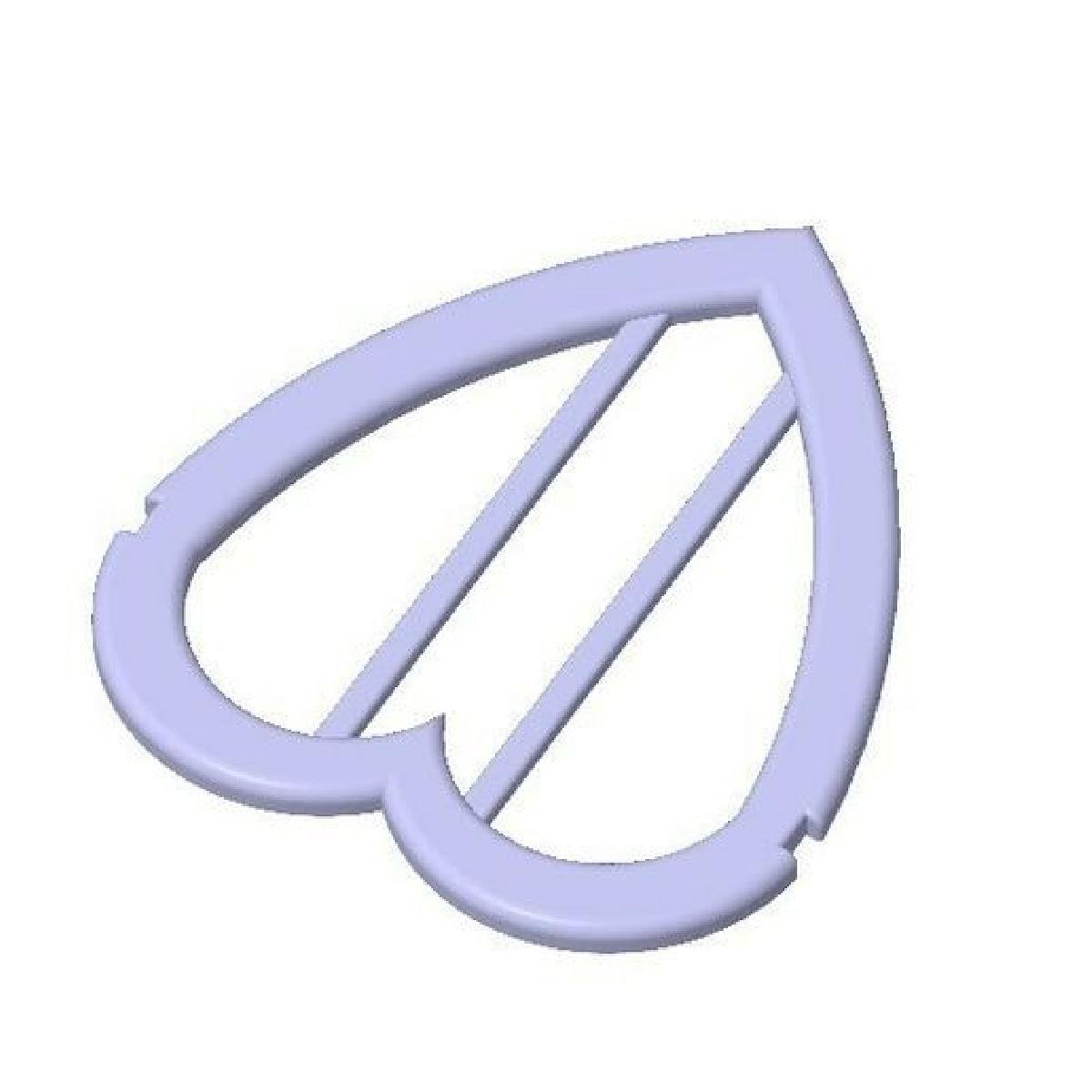 Folha de estencil para corte em macrame