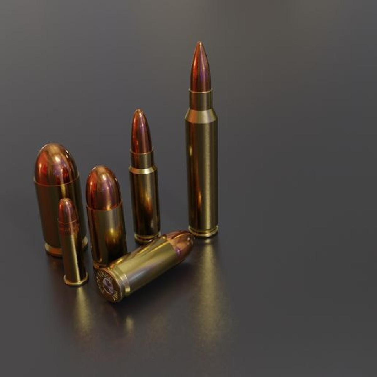 [Balas]   .22LR | 9mm | .45ACP | 5,7 milimetros | 5,56 milimetros