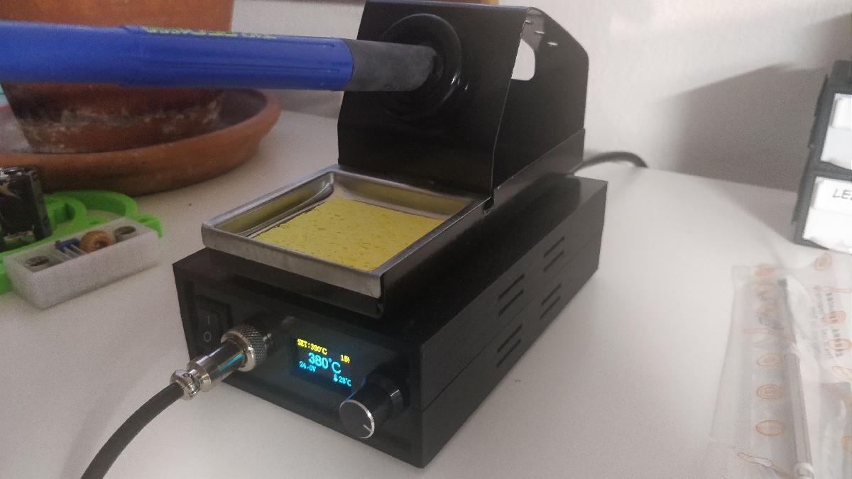 Caixa de ferro de solda T12