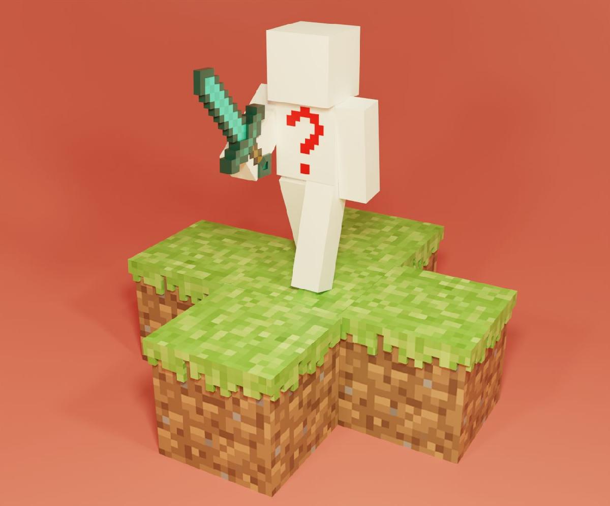 Figura de Pele Personalizada do Minecraft