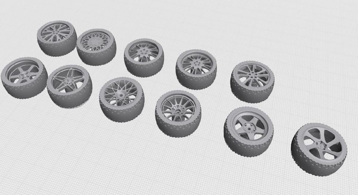 Conjunto de Rodas Lego Speed Champions