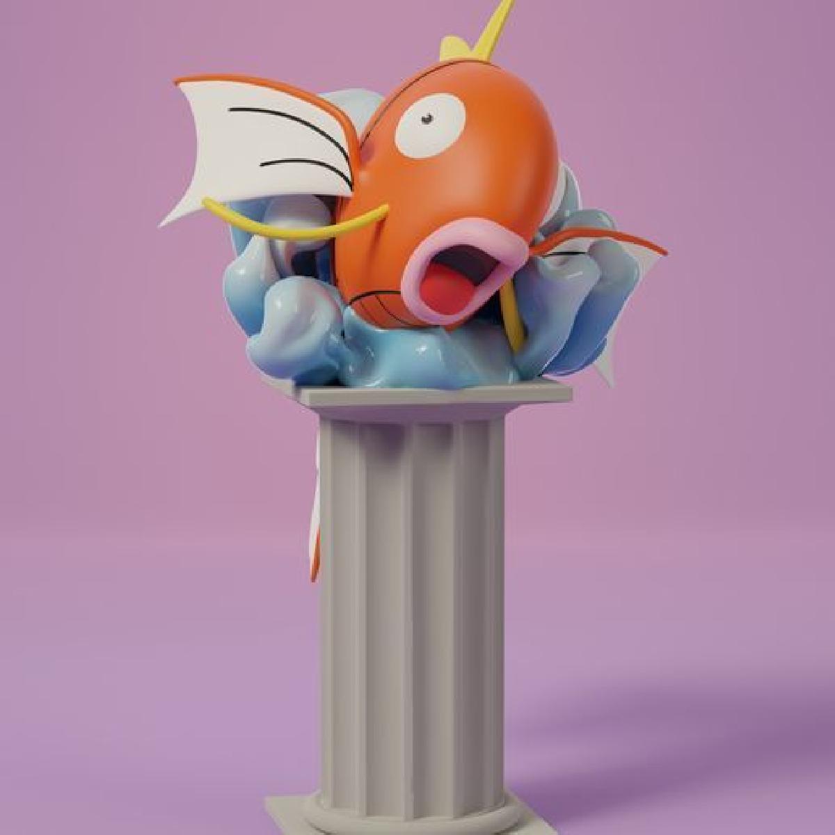 estatua de magikarp gratis