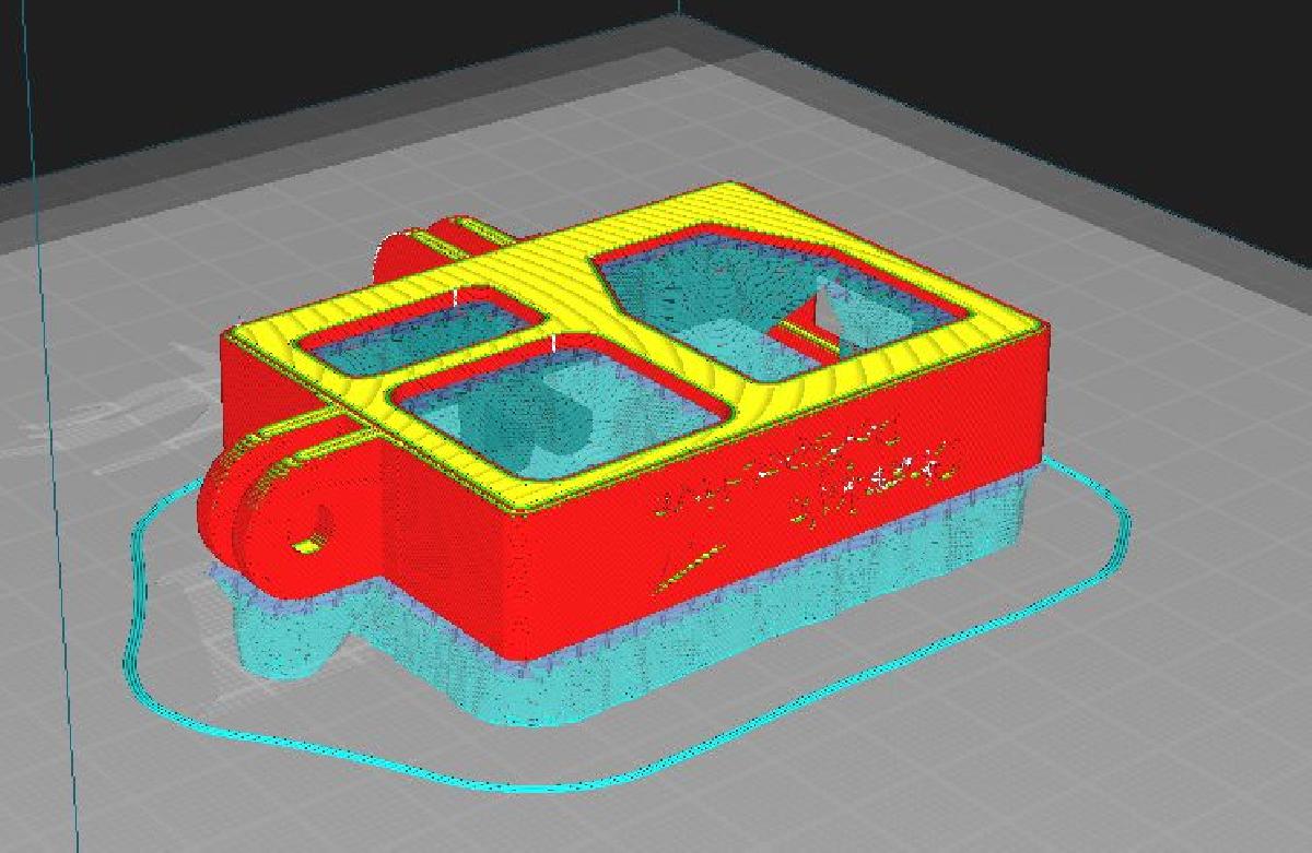 Suporte nu GepRC Gopro 9/10/11