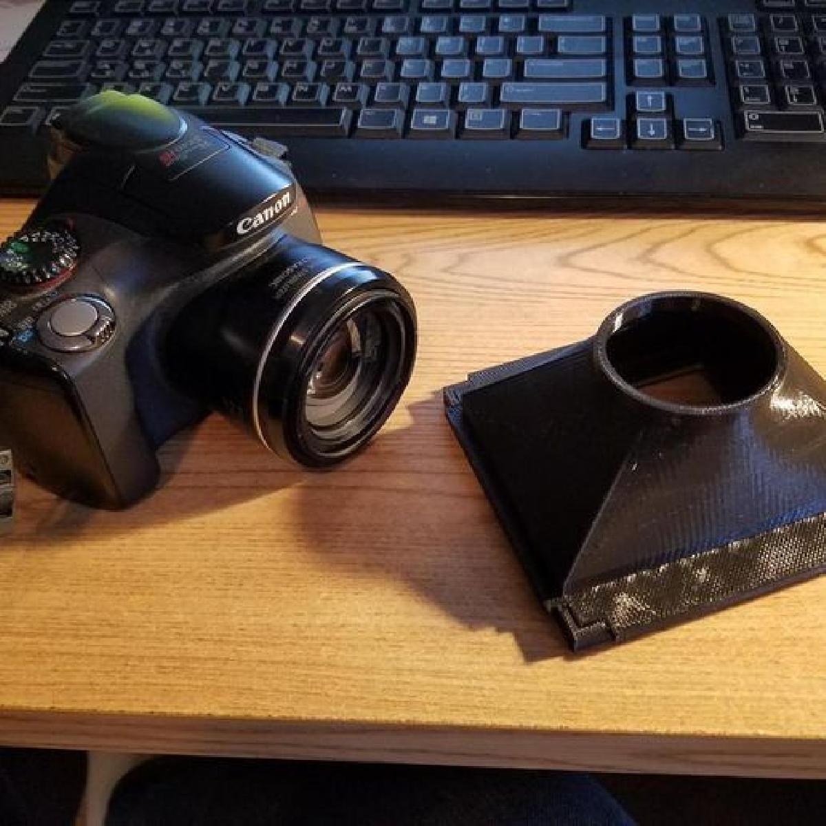 Scanner de negativos medio formato 120mm "UNIVERSAL" para uso com mesa de luz.