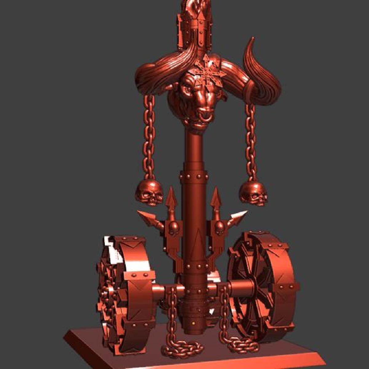 Preenchimento de Unidade de Bandeira Movel do Anao Maligno