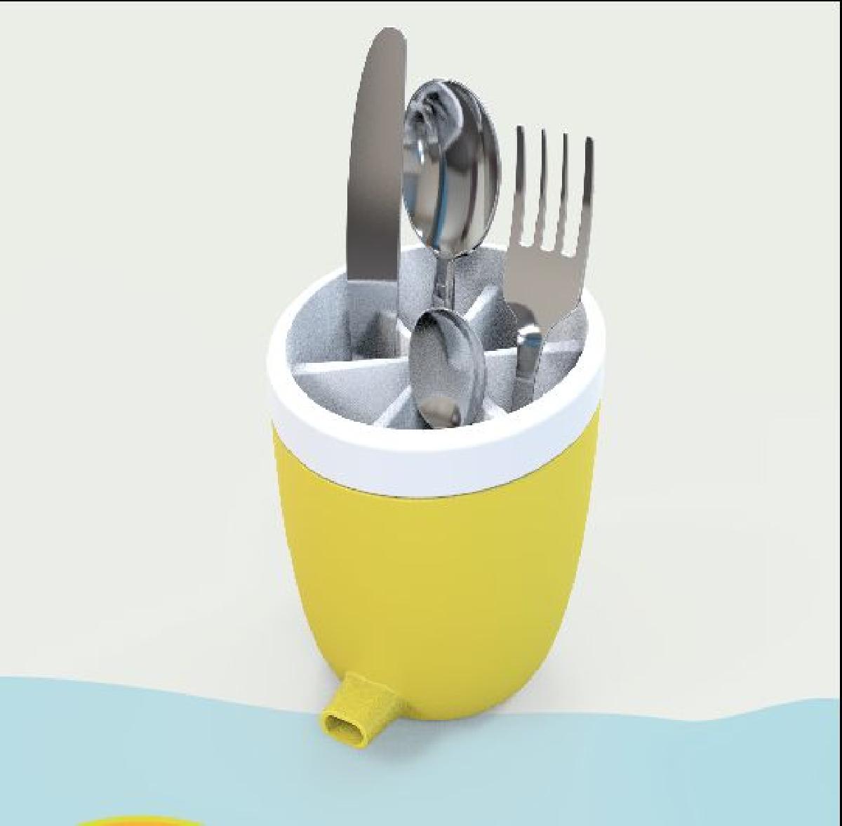 Escorredor de utensilios de cozinha