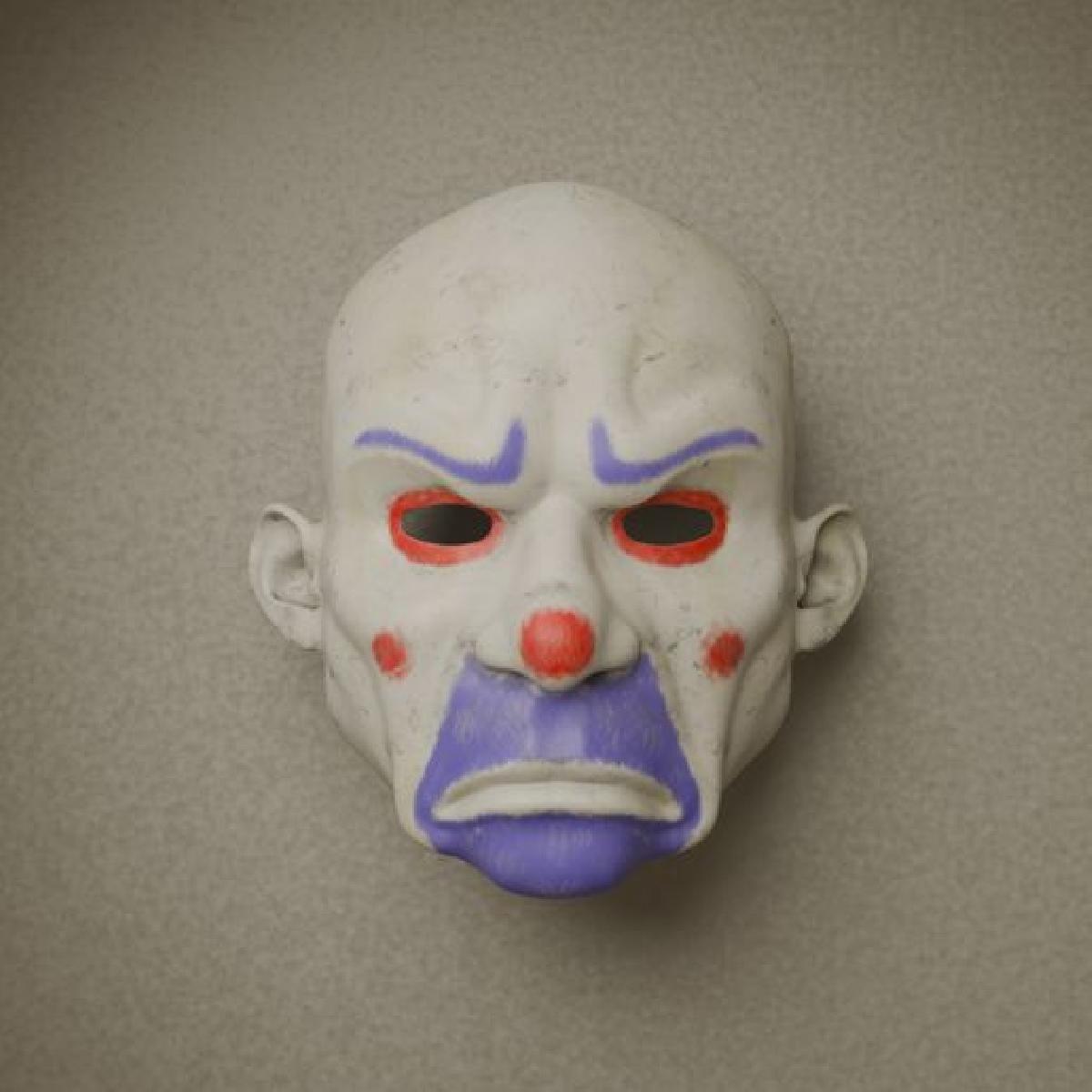 Mascara do Coringa de Batman: O Cavaleiro das Trevas