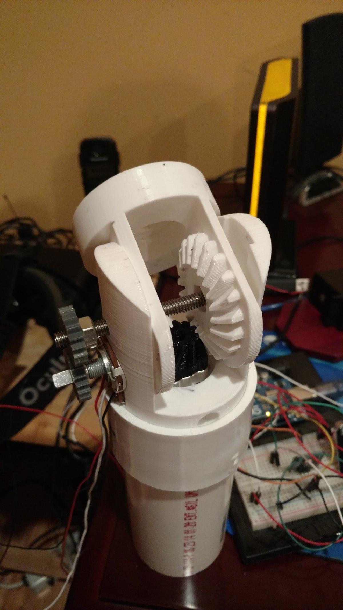 Servo DIY para tubos de PVC