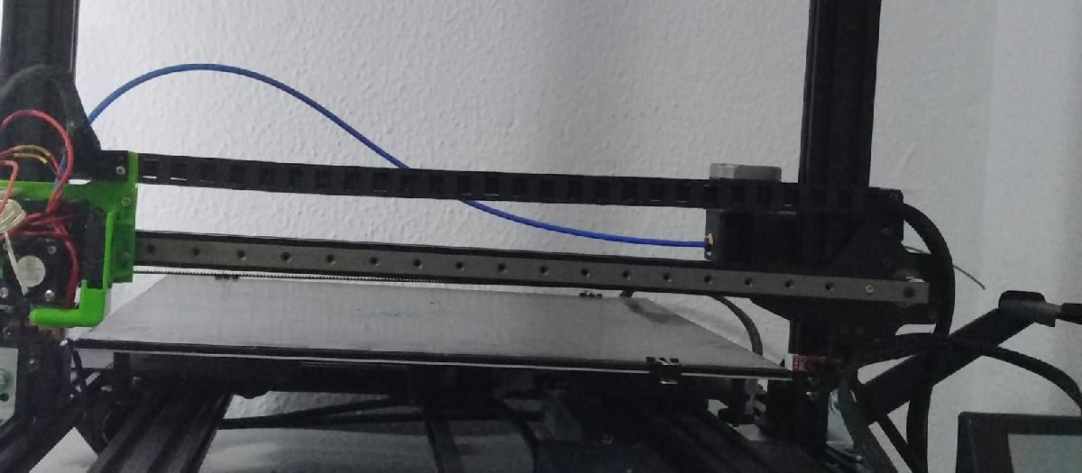 Guia linear X para Chiron (com carro)