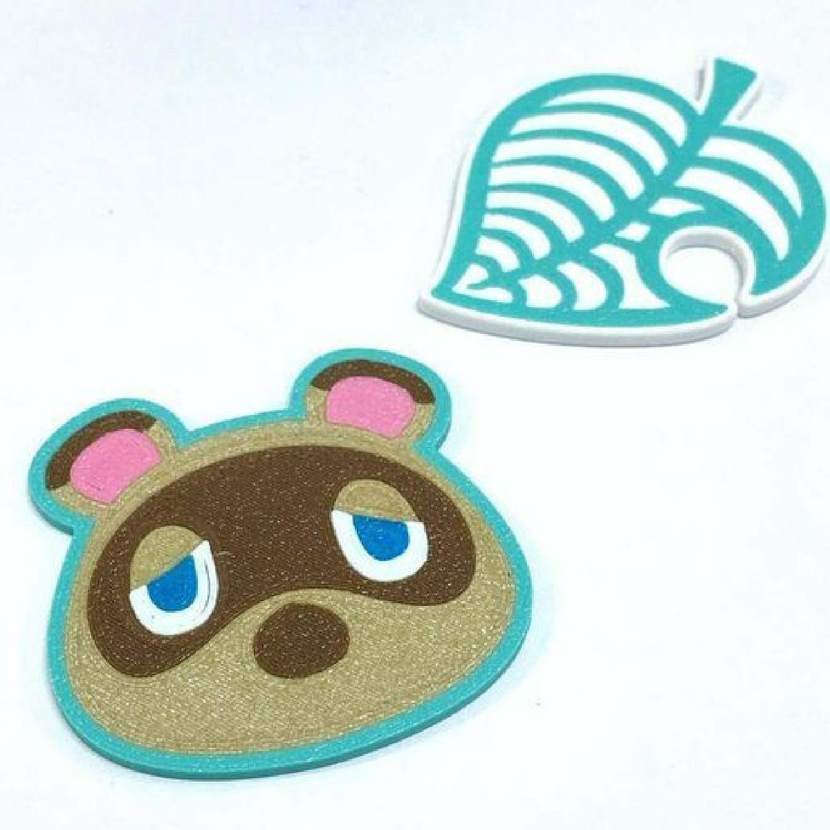 Animal Crossing Tom Nook (Pingente multicolorido)