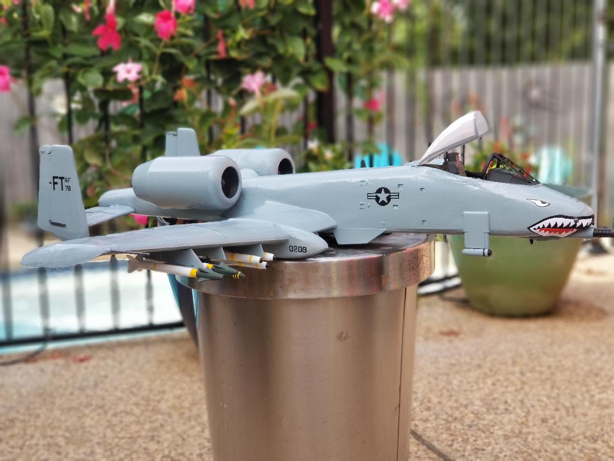 Modelo de Encaixe A 10 Warthog em Escala 1/16